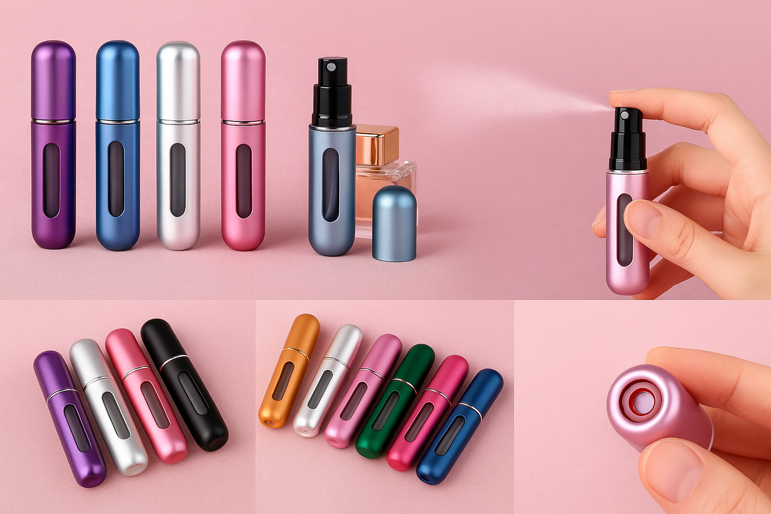 Vaporisateur de parfum rechargeable